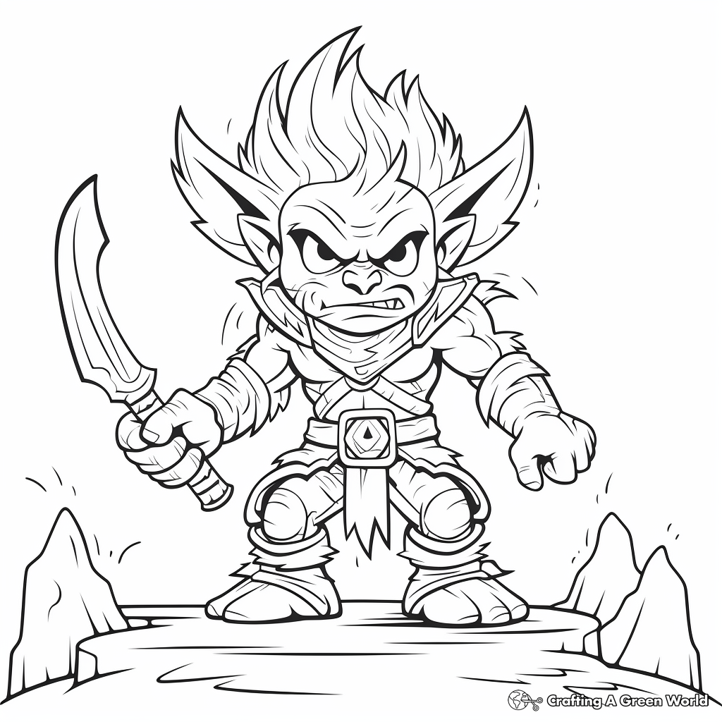 Trolls coloring pages