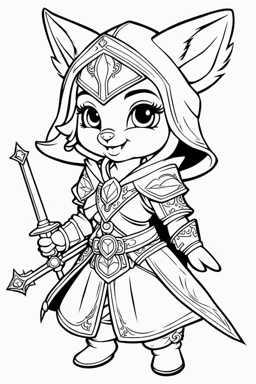 Glowing line art