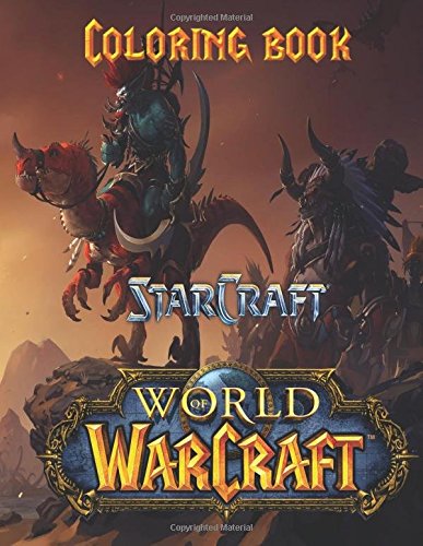 Starcraft and warcraft coloring book