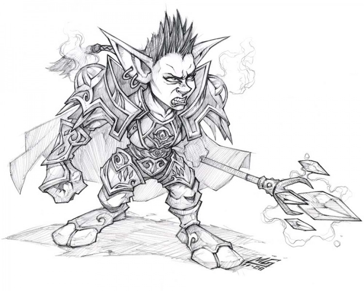 World of warcraft cataclysm concept art