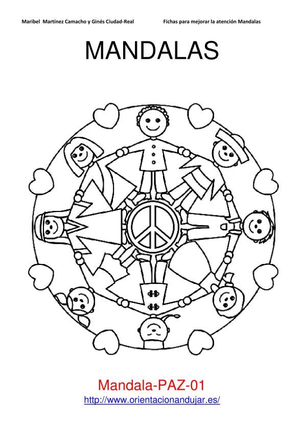 World thinking day mandala coloring page crafts and worksheets for preschooltoddler and kindergarten