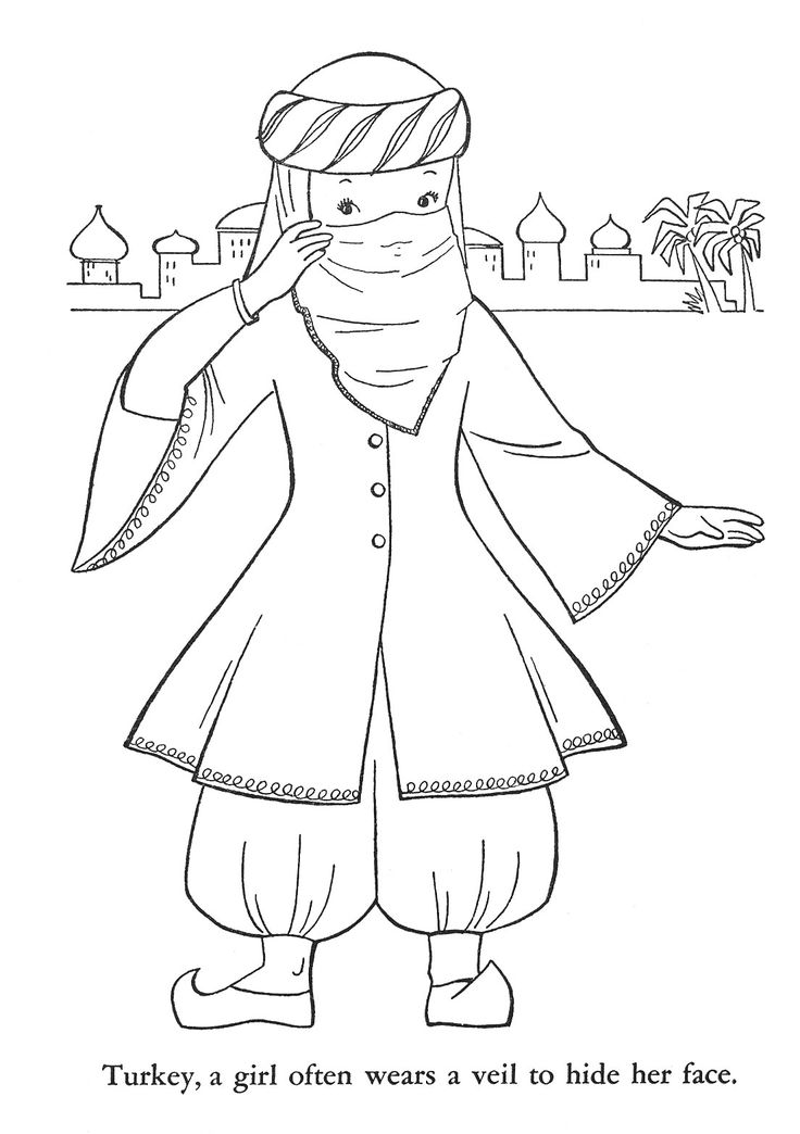 World thinking day coloring pages kids around the world
