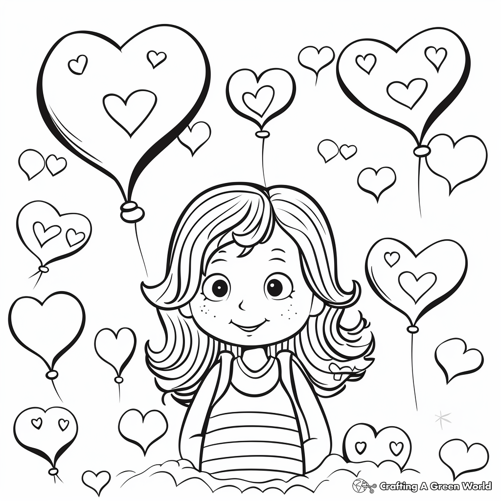 Thinking of you coloring pages