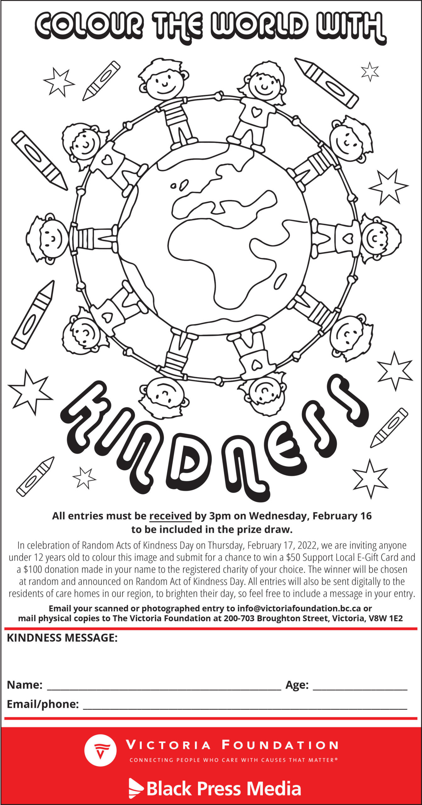 Colour the world kind on feb â and every day