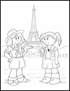 International girl guide coloring pages