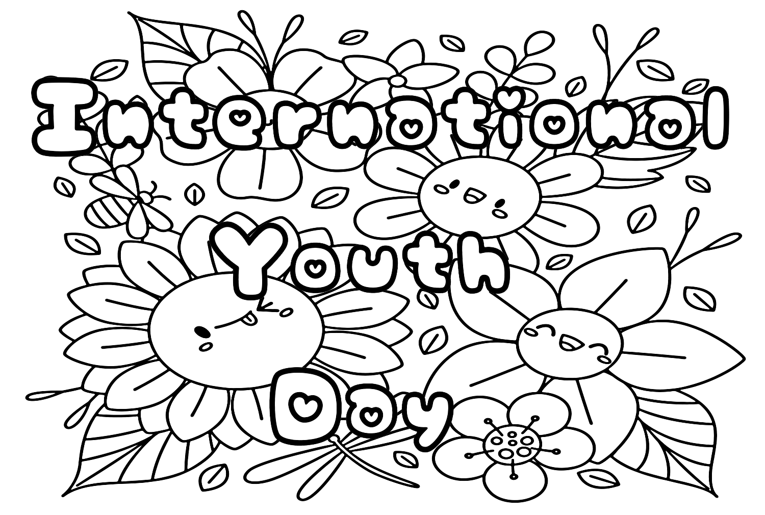 International youth day to print