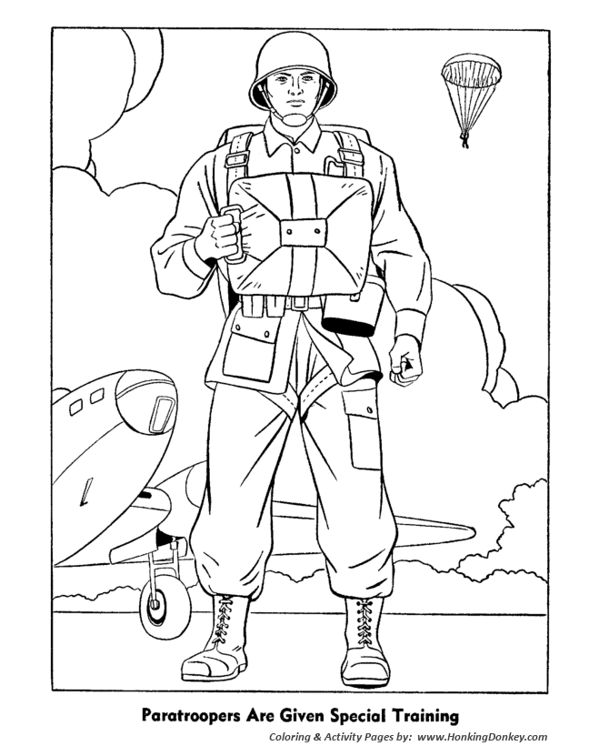Veterans day coloring pages