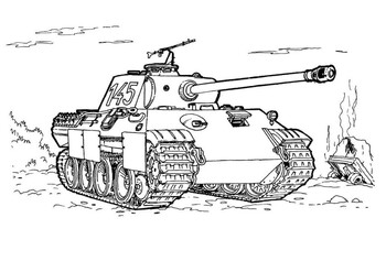 Tanks world war coloring by mrfitz tpt