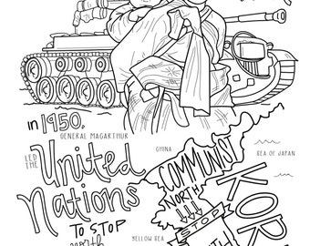 Cycle history coloring pages th edition instant download