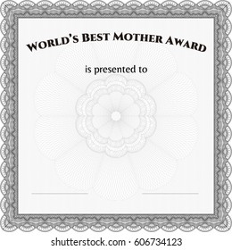 Best mom award royalty