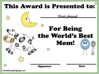 My sweet mom ppt