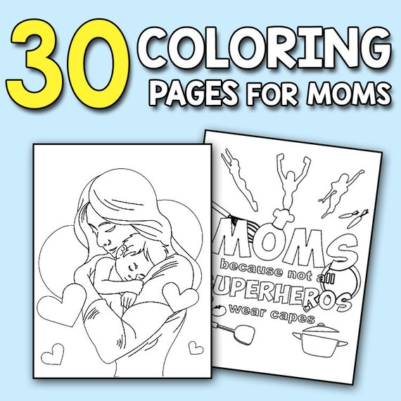 Best value best mom ever coloring book mothers day gift coloring pages instant download printable adult coloring book quote for mom