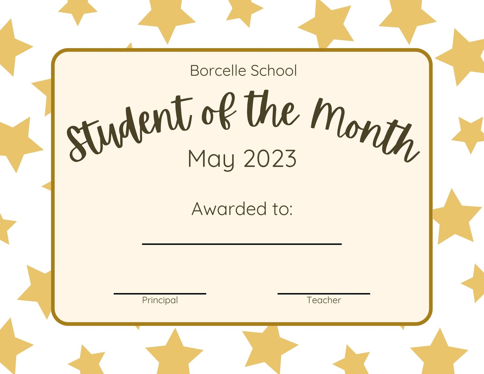Free custom printable school certificate templates