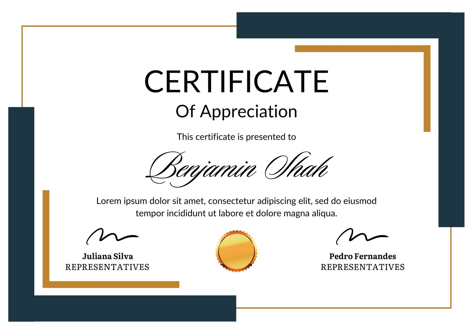 Free printable and customizable award certificate templates