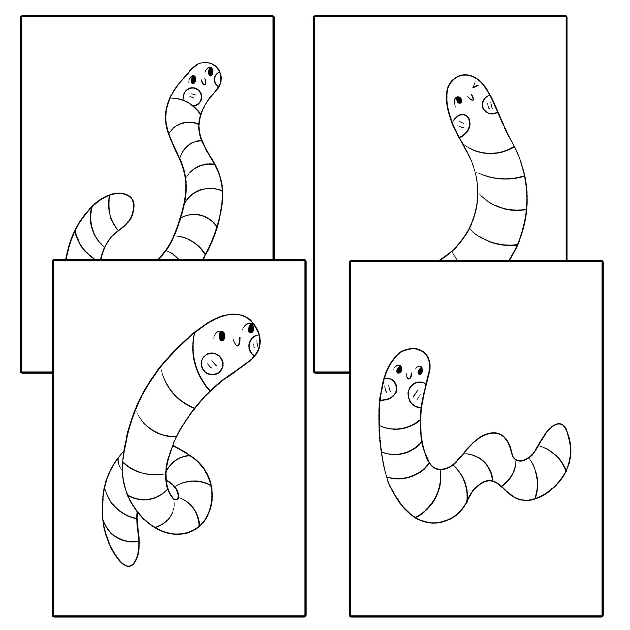 Worms coloring pages worksheet activities book worms morning work made by teachers