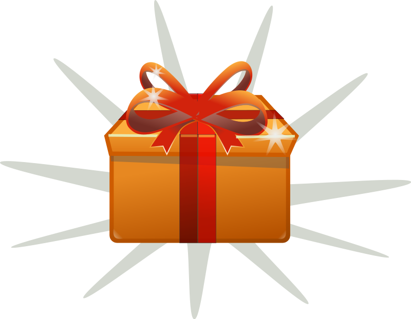 Gift box clipart
