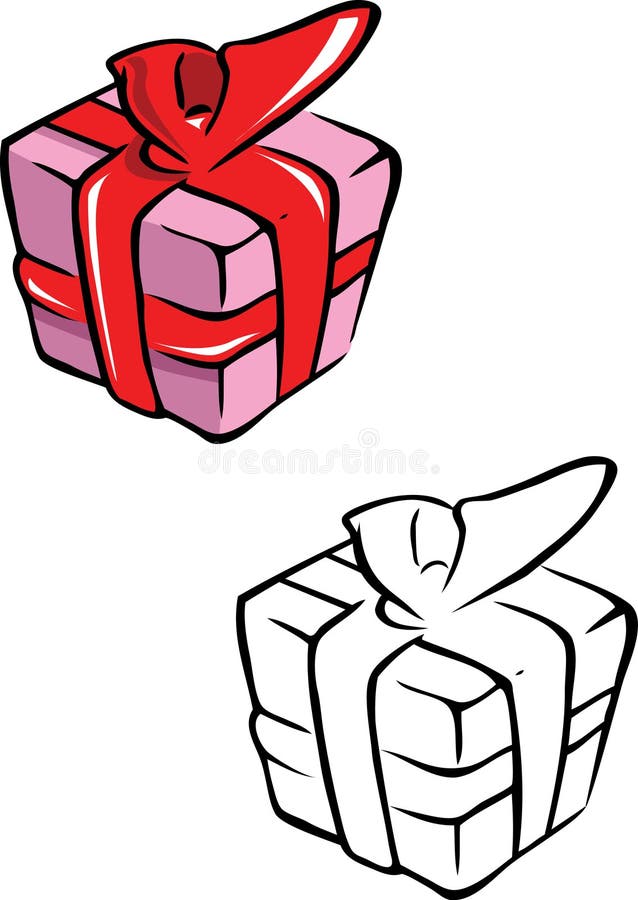Gift wrapped book stock illustrations â gift wrapped book stock illustrations vectors clipart