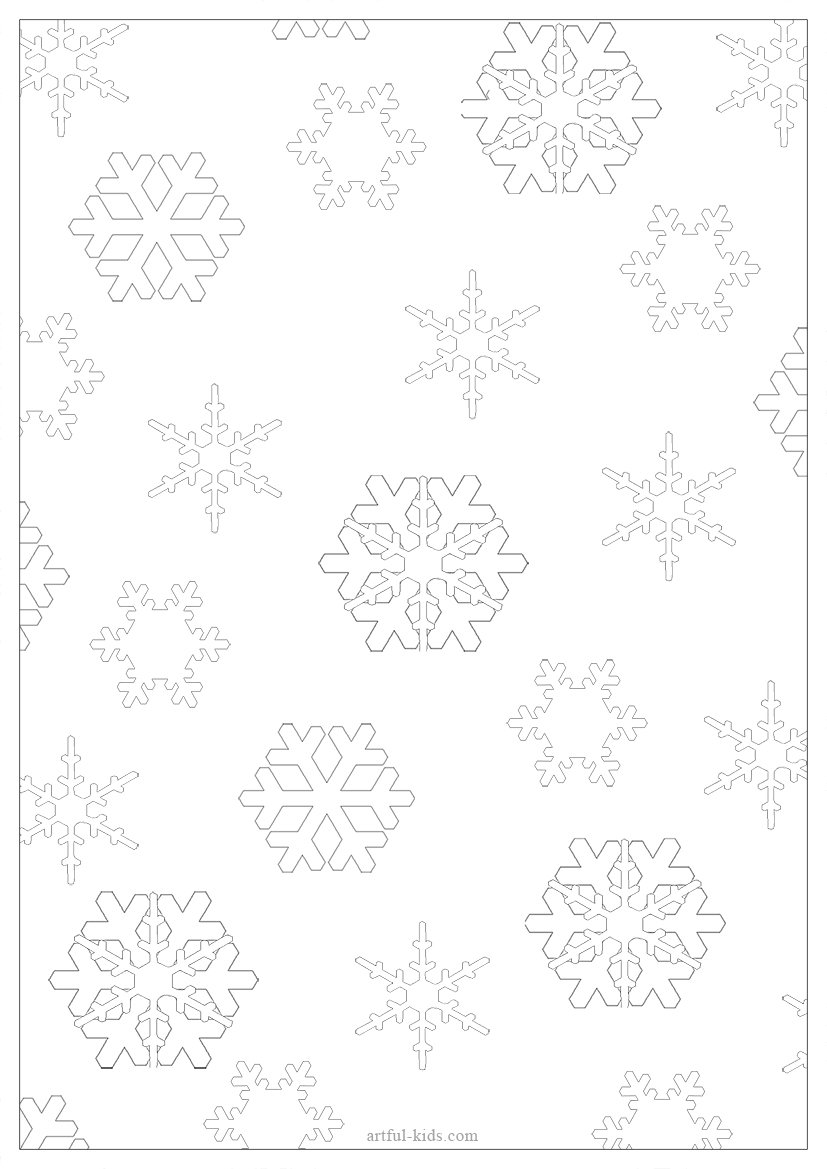 Snowflake colour
