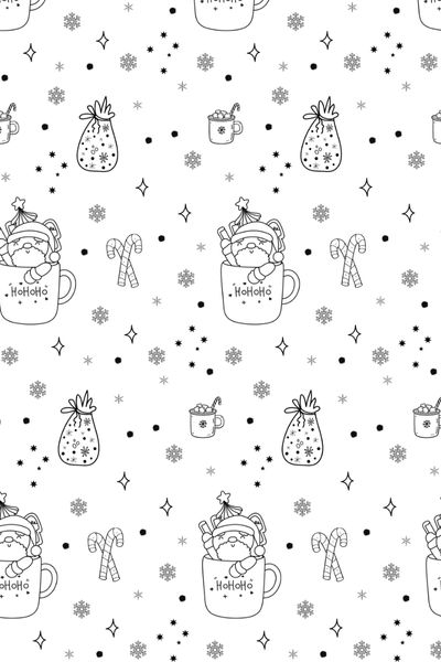 Santa claus coloring pages