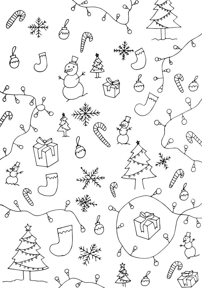 Add a personal touch to your gifts with colorful christmas wrapping paper printables