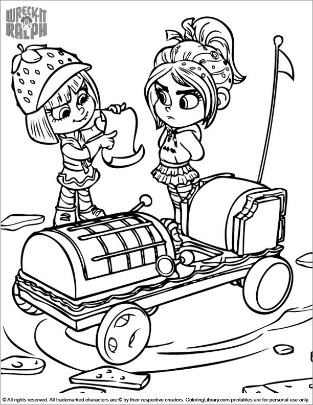 Coloring page to print
