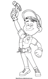 Free coloring
