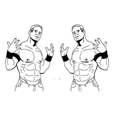 Top free printable john cena coloring pages online