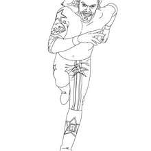Wrestling coloring pages