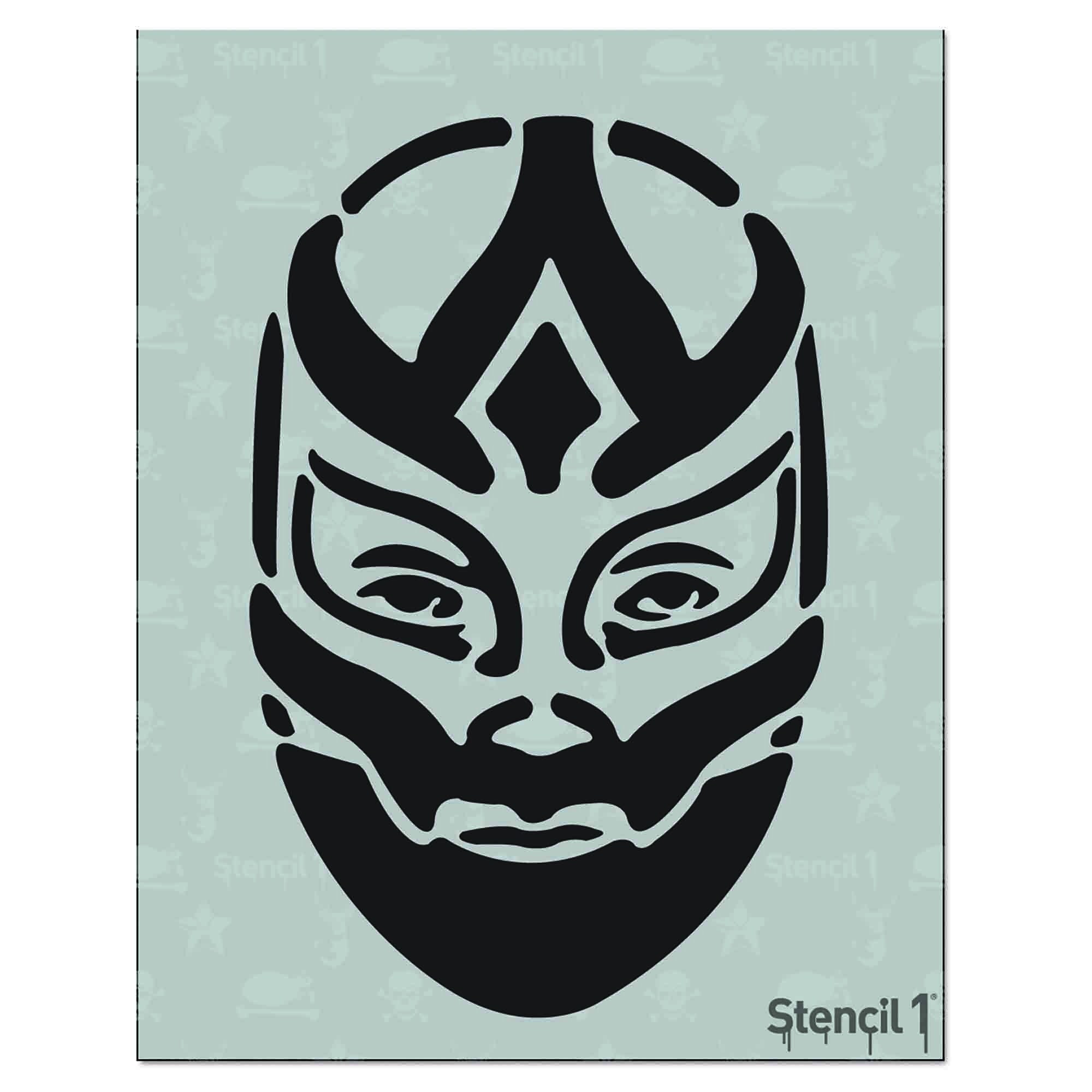 Wrestling mask art