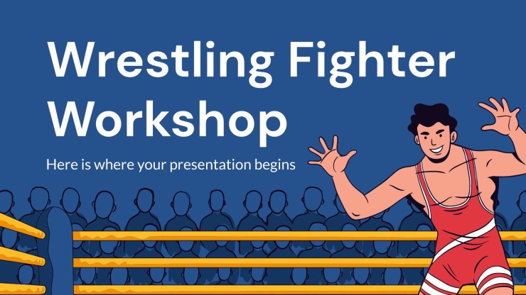 Wrestling fighter workshop google slides powerpoint