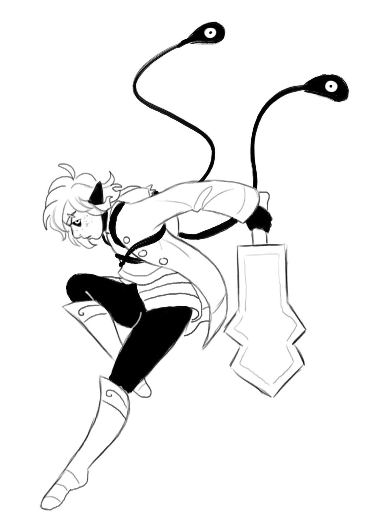 Wretched ghost of the attic