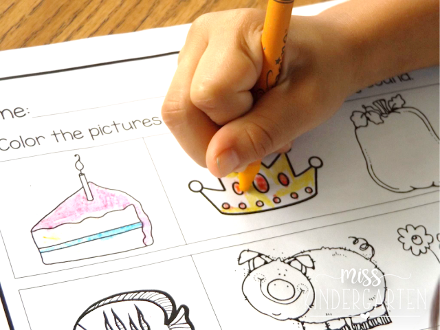 Beginning sounds activities and worksheets