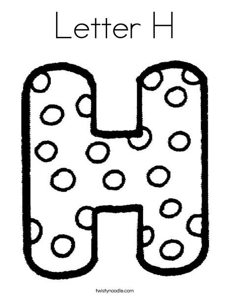 Letter h coloring page letras para recortar moldes de letras moldes de letras infantiles