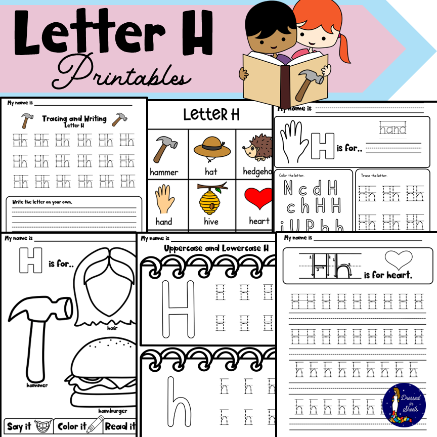 Letter h printables made by teachers