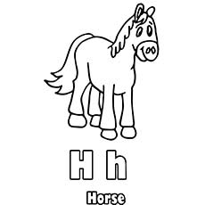 Top free printable letter h coloring pages online