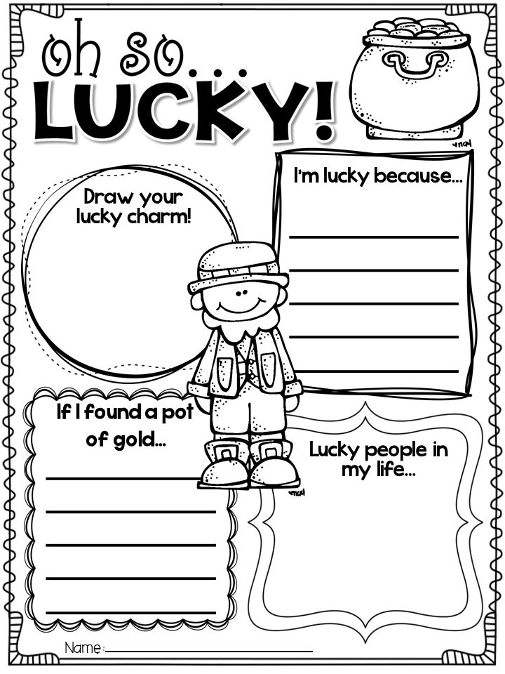 St patricks day activities st patrick day activities school activities first grade writg