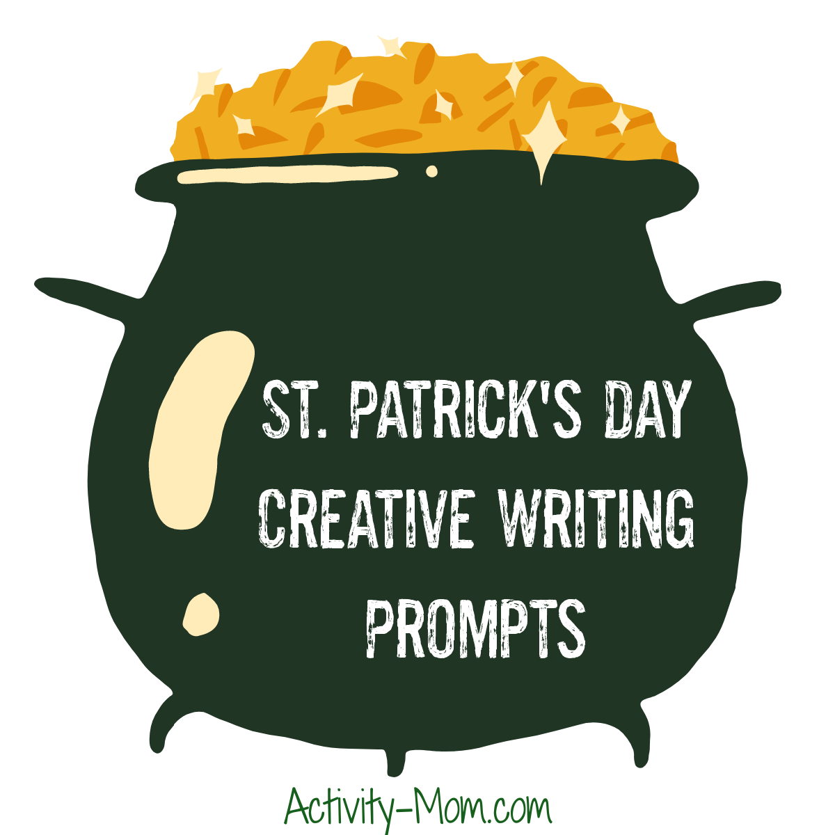 St patricks day writing prompts free printable