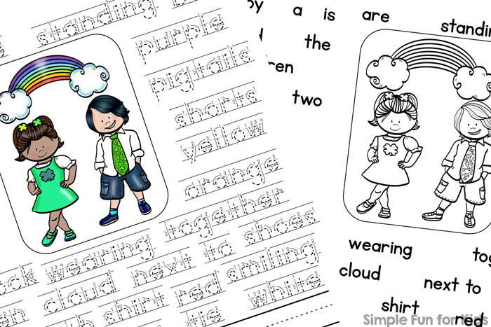 St patricks day writing prompts for kindergarteners