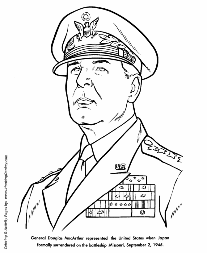 Veterans day coloring pages