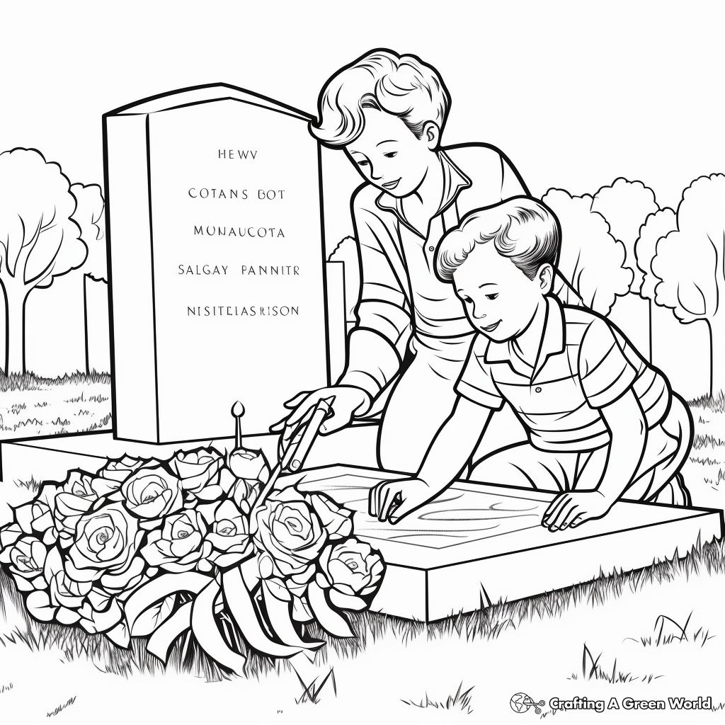 Memorial day coloring pages