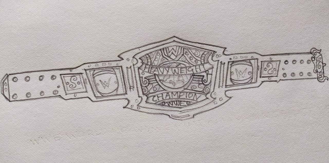 Another custom design this time the wwe world heavyweight championshipi hope you like it rgreatnessofwrestling