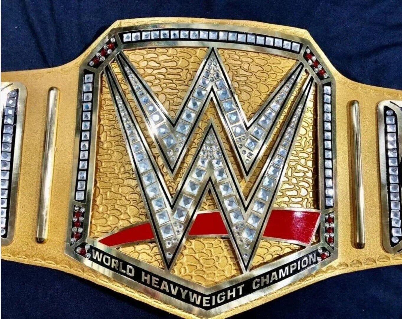 Wwe universal championship title belt wrestling belt adult size replica gold