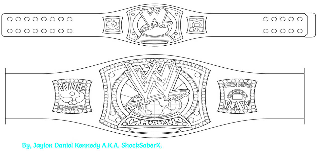 Classic wwe world heavyweight championship by shocksaberx on
