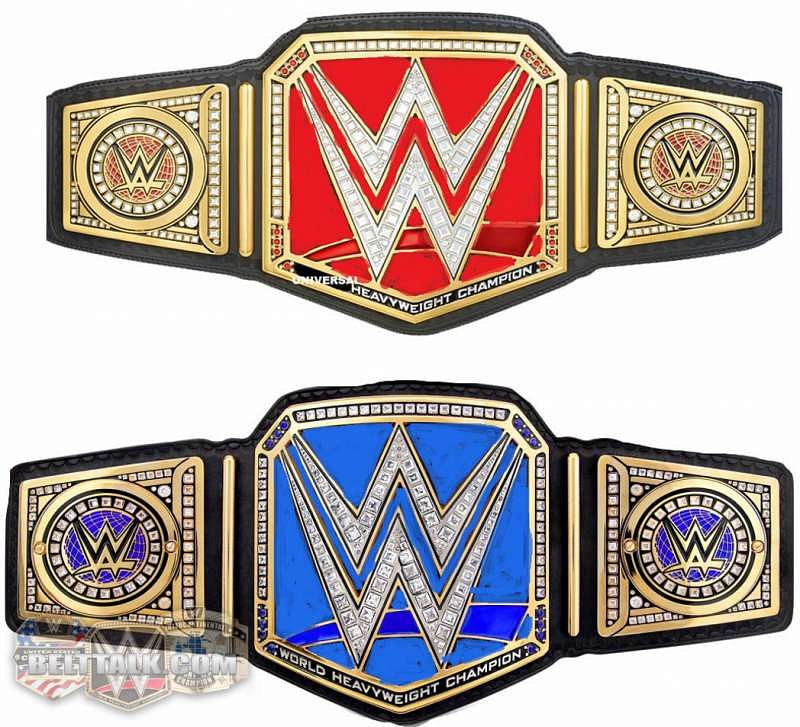Wwe rumours wwe universal championship belt design revealed