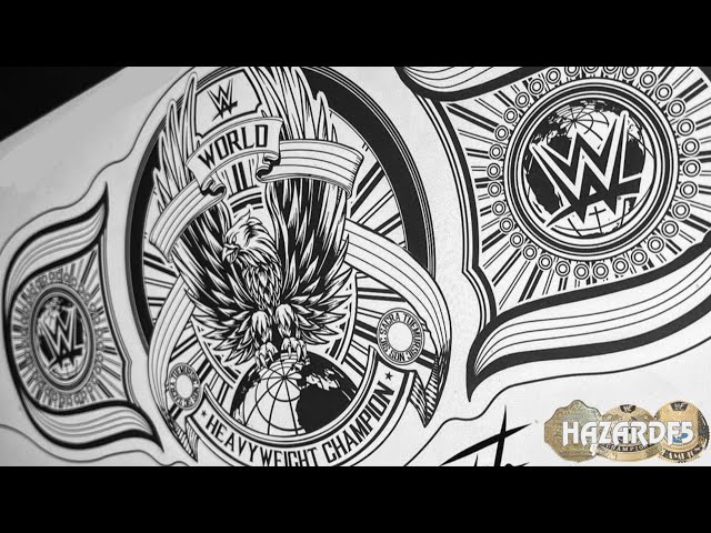 New wwe title belt design plus the newest wwe shop replica