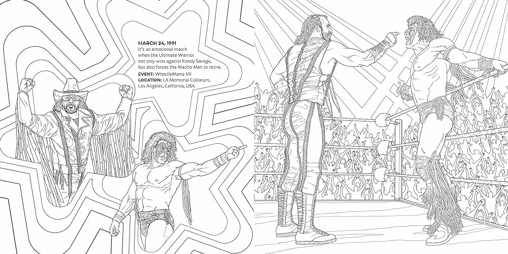 Wwe the official championship coloring book essential gift for fans buzzpop campidelli maurizio books