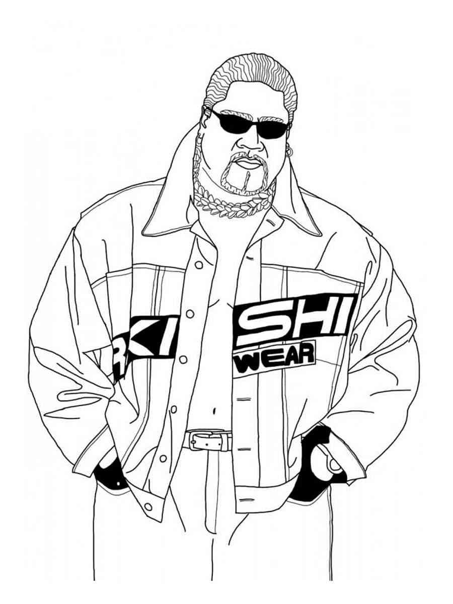 Wwe coloring pages