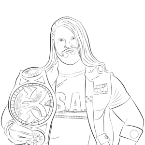 Wwe coloring pages printable for free download