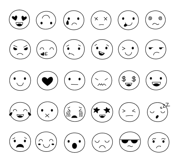 Page emoji coloring images