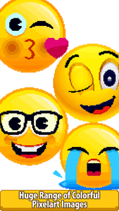 Emoji pixel art coloring book for android